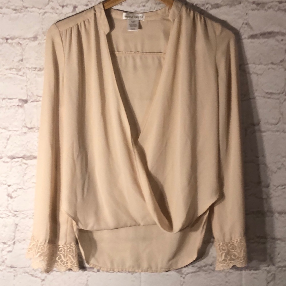 JEALOUS TOMATO SHEER DEEP V-NECK TOP - Picture 3 of 6